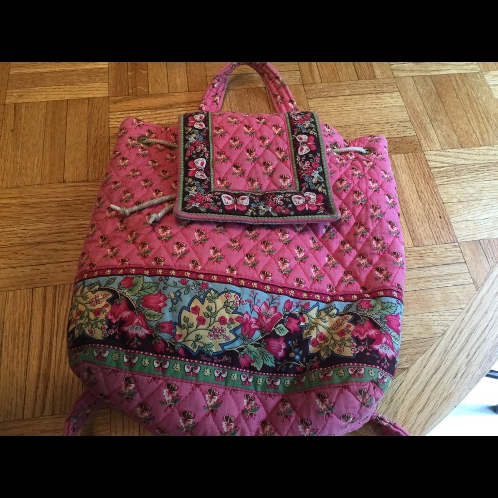 Vera Bradley Backpack with carry handle